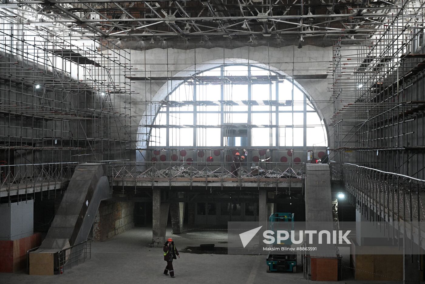 Russia Leningradsky Railway Station Renovation