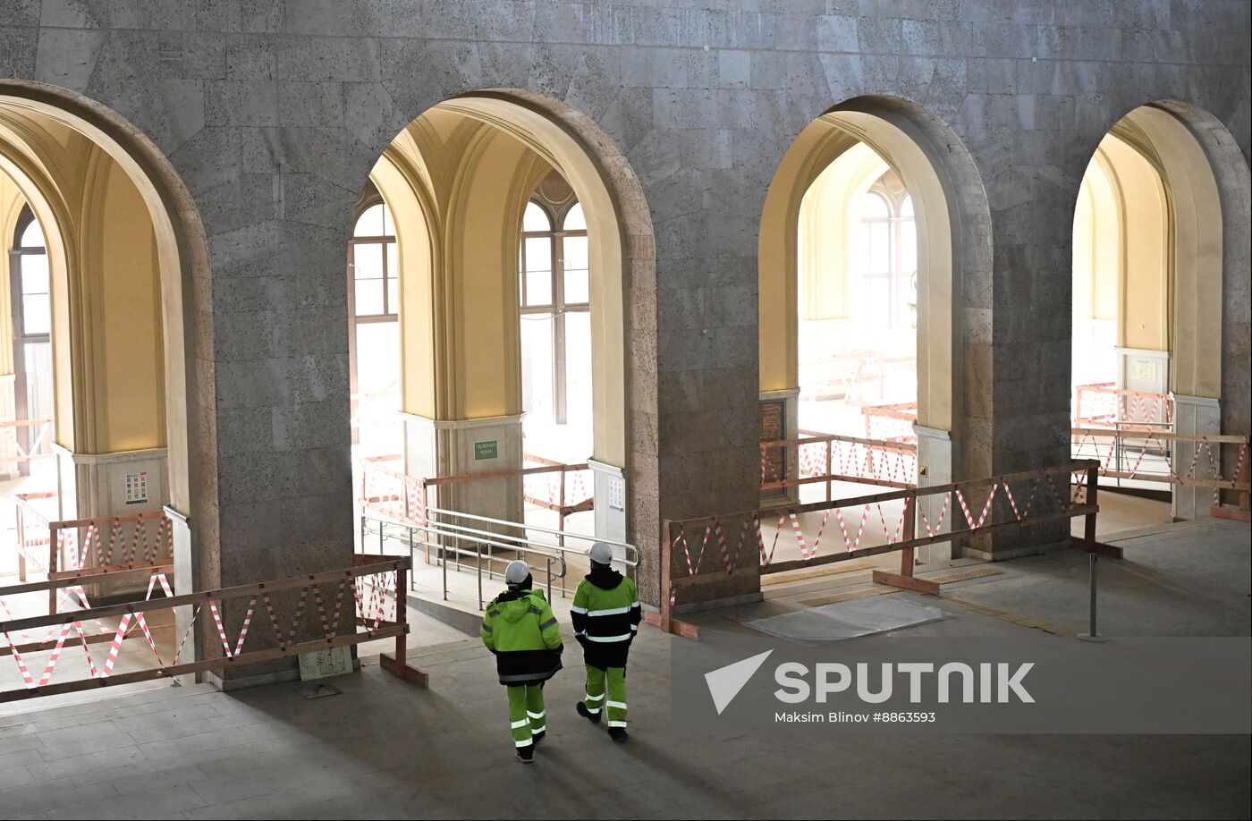 Russia Leningradsky Railway Station Renovation