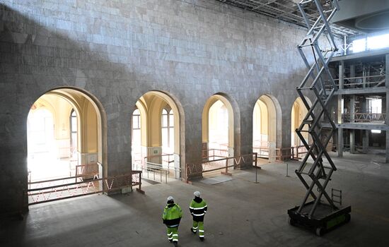 Russia Leningradsky Railway Station Renovation