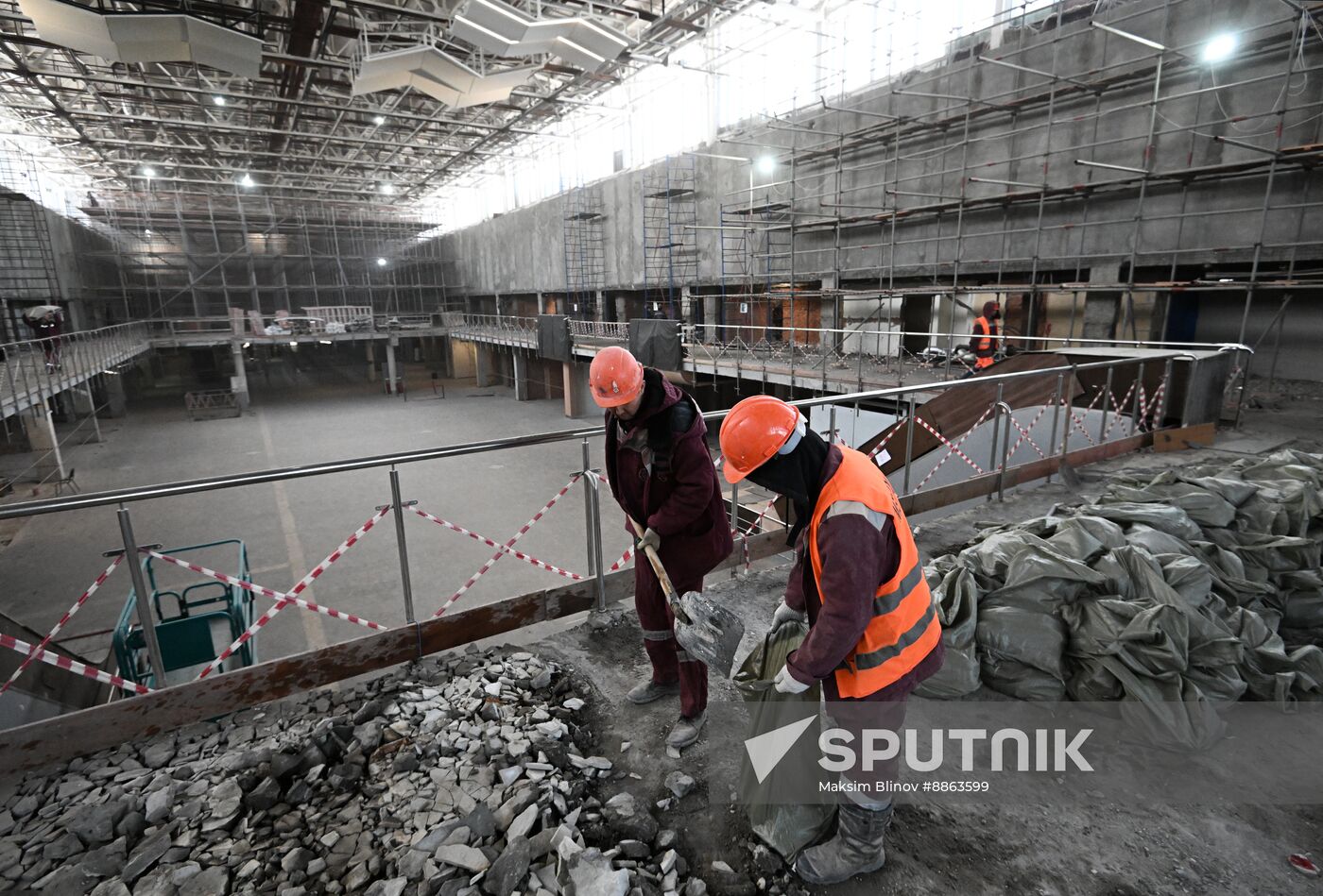 Russia Leningradsky Railway Station Renovation