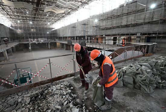 Russia Leningradsky Railway Station Renovation