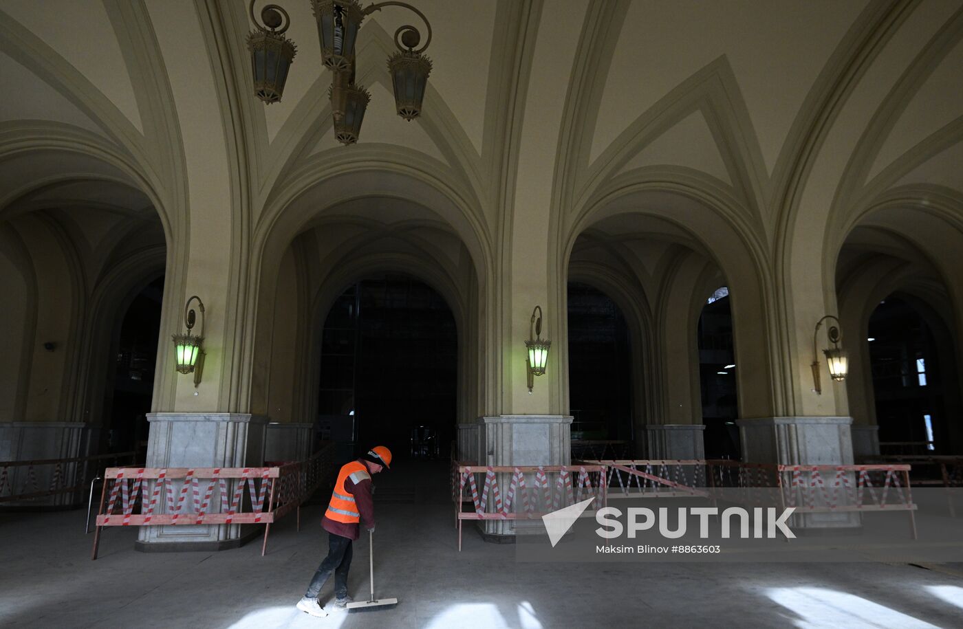 Russia Leningradsky Railway Station Renovation