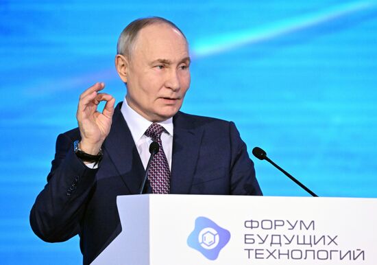 Russia Putin Future Technologies Forum