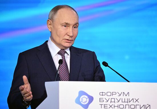 Russia Putin Future Technologies Forum