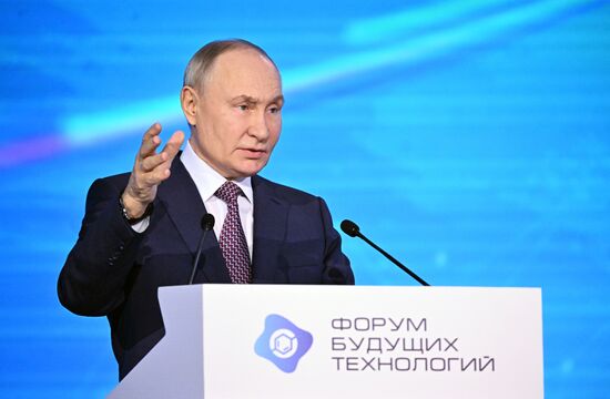 Russia Putin Future Technologies Forum