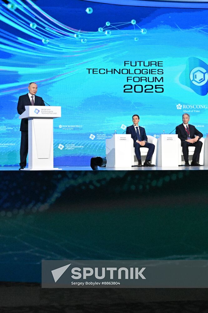 Russia Putin Future Technologies Forum