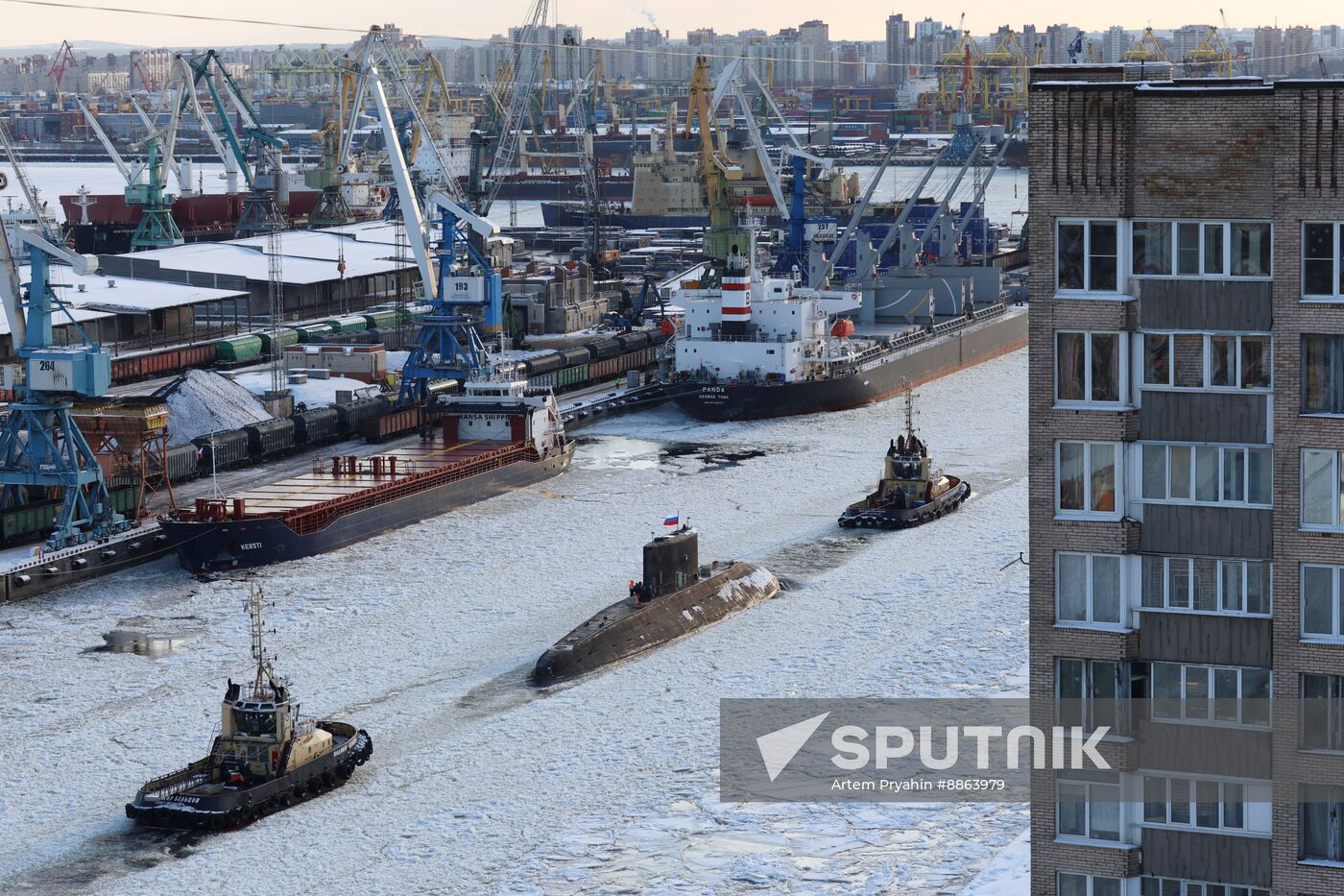 Russia Navy Yakutsk Submarine