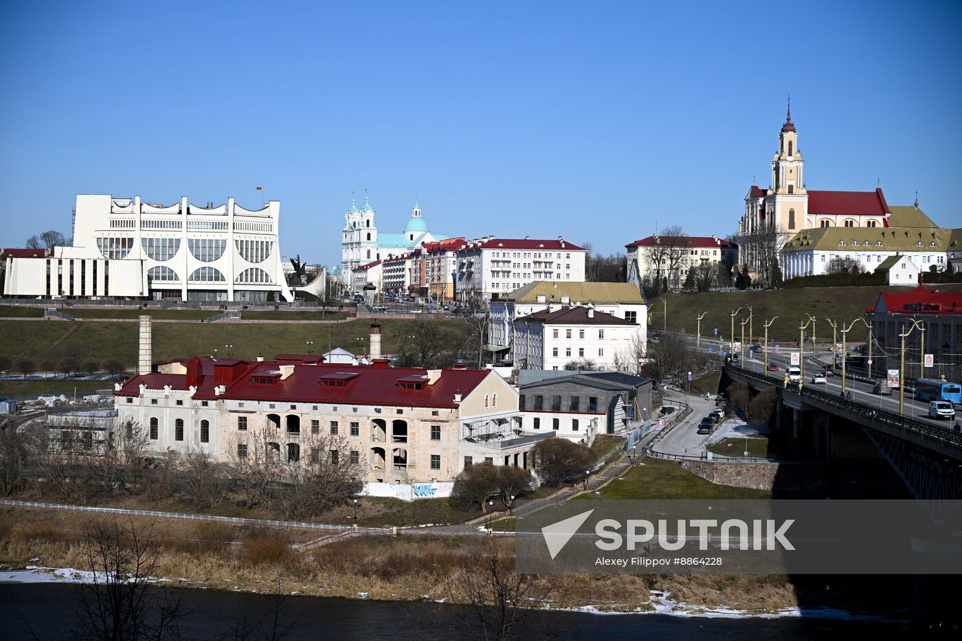 Belarus Grodno Cityscapes