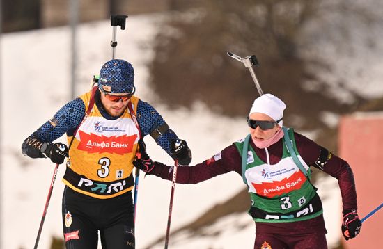 Belarus Biathlon Strongest Cup Mixed Relay