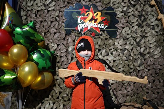 Russia Fatherland Defender Day