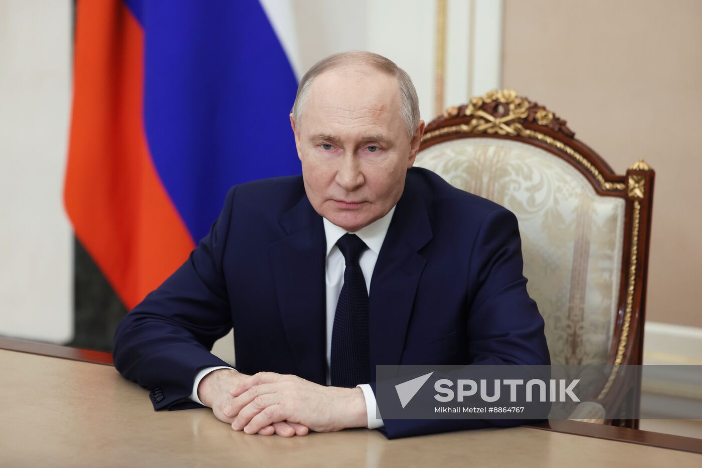 Russia Putin Fatherland Defender Day Address