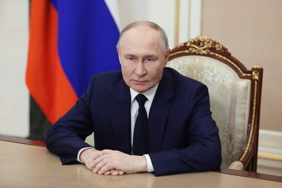 Russia Putin Fatherland Defender Day Address