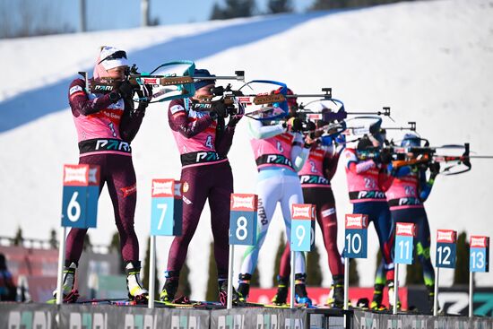 Belarus Biathlon Strongest Cup Women Mass Start