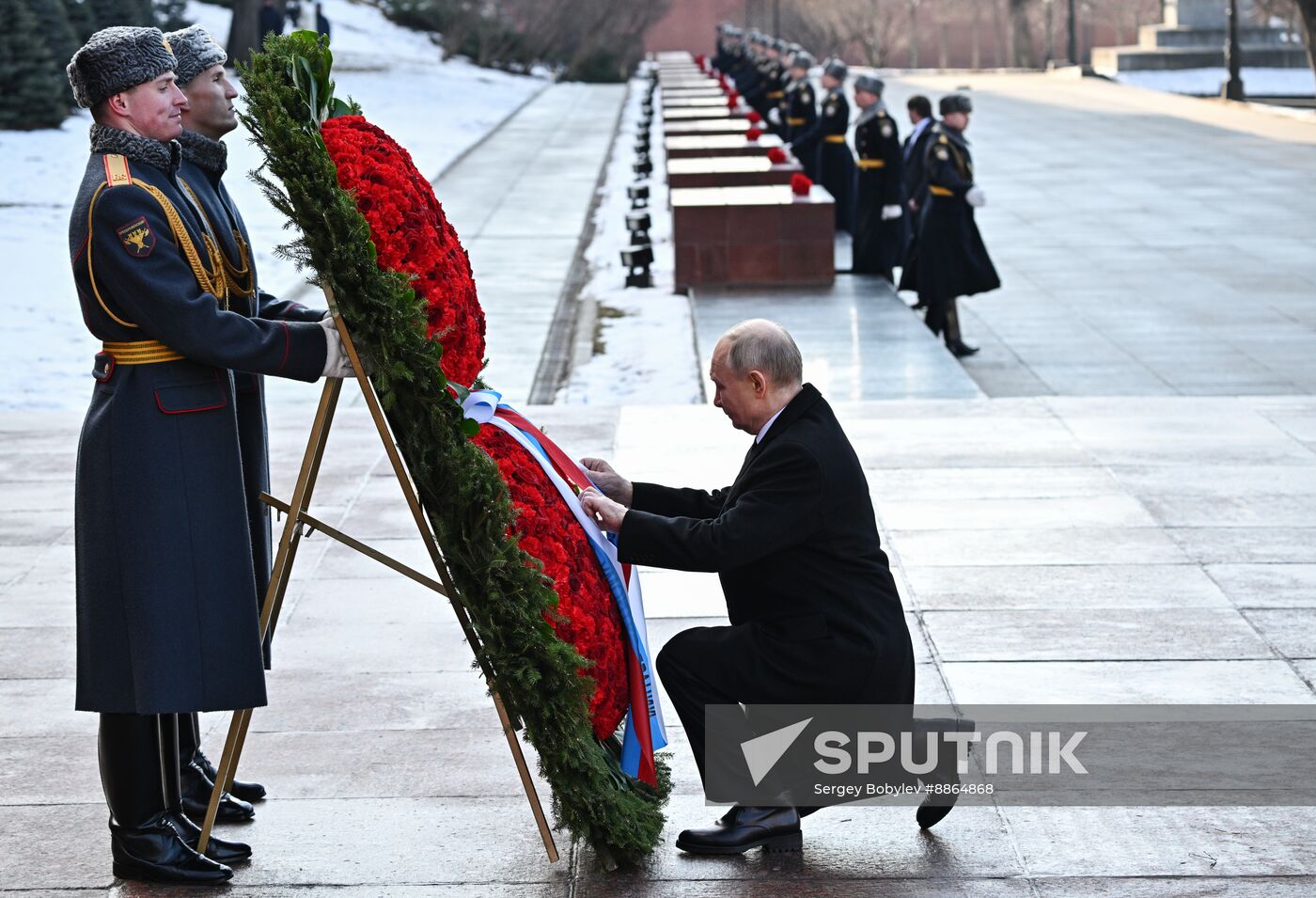 Russia Putin Fatherland Defender Day