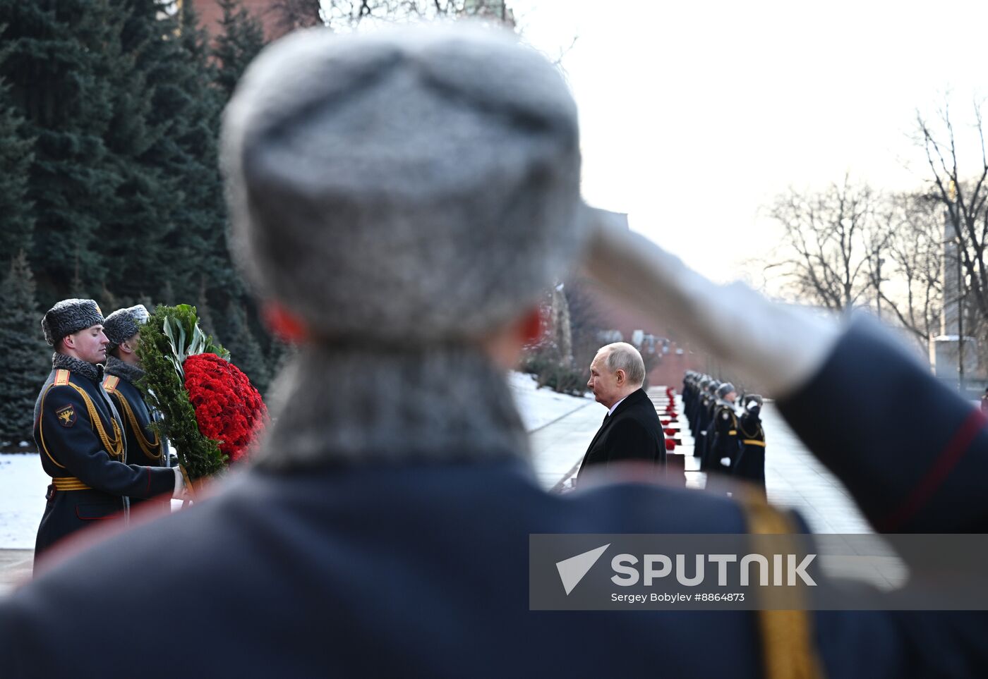 Russia Putin Fatherland Defender Day