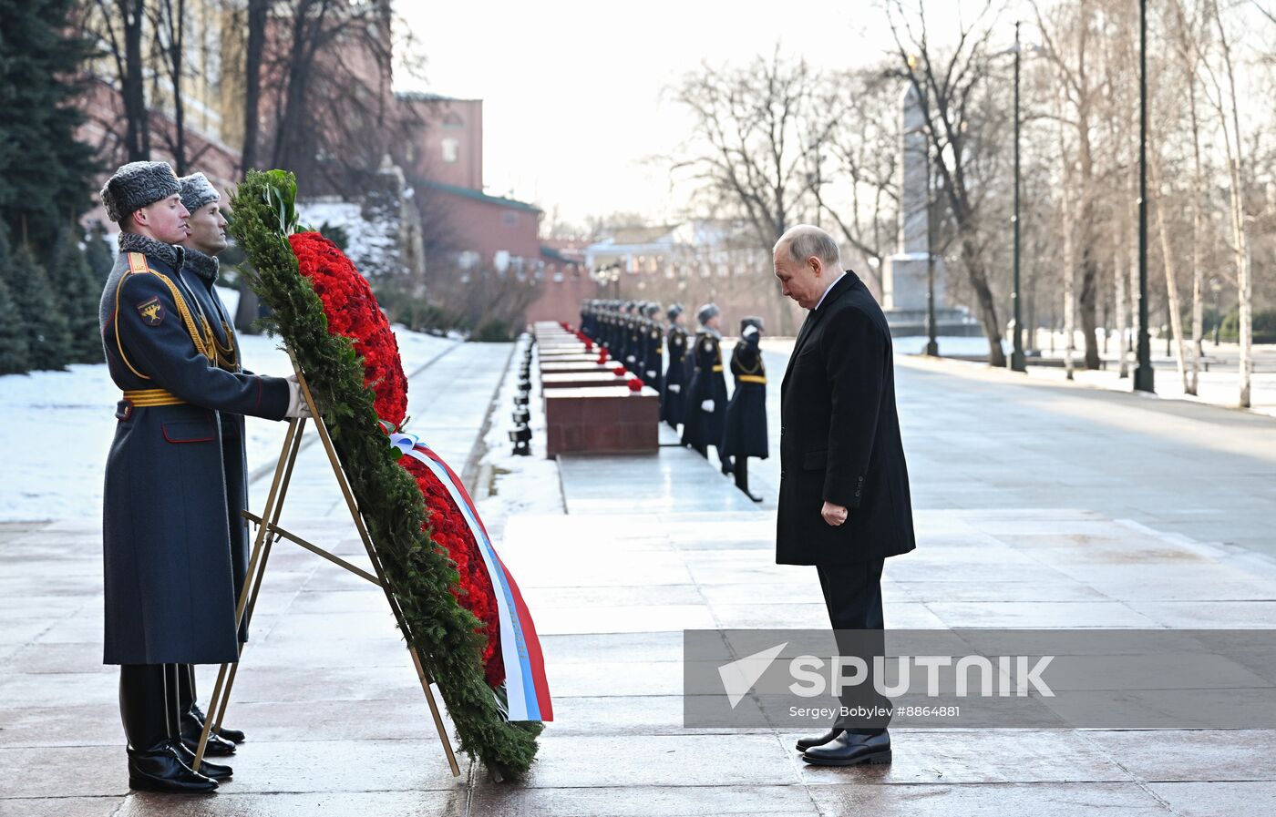 Russia Putin Fatherland Defender Day