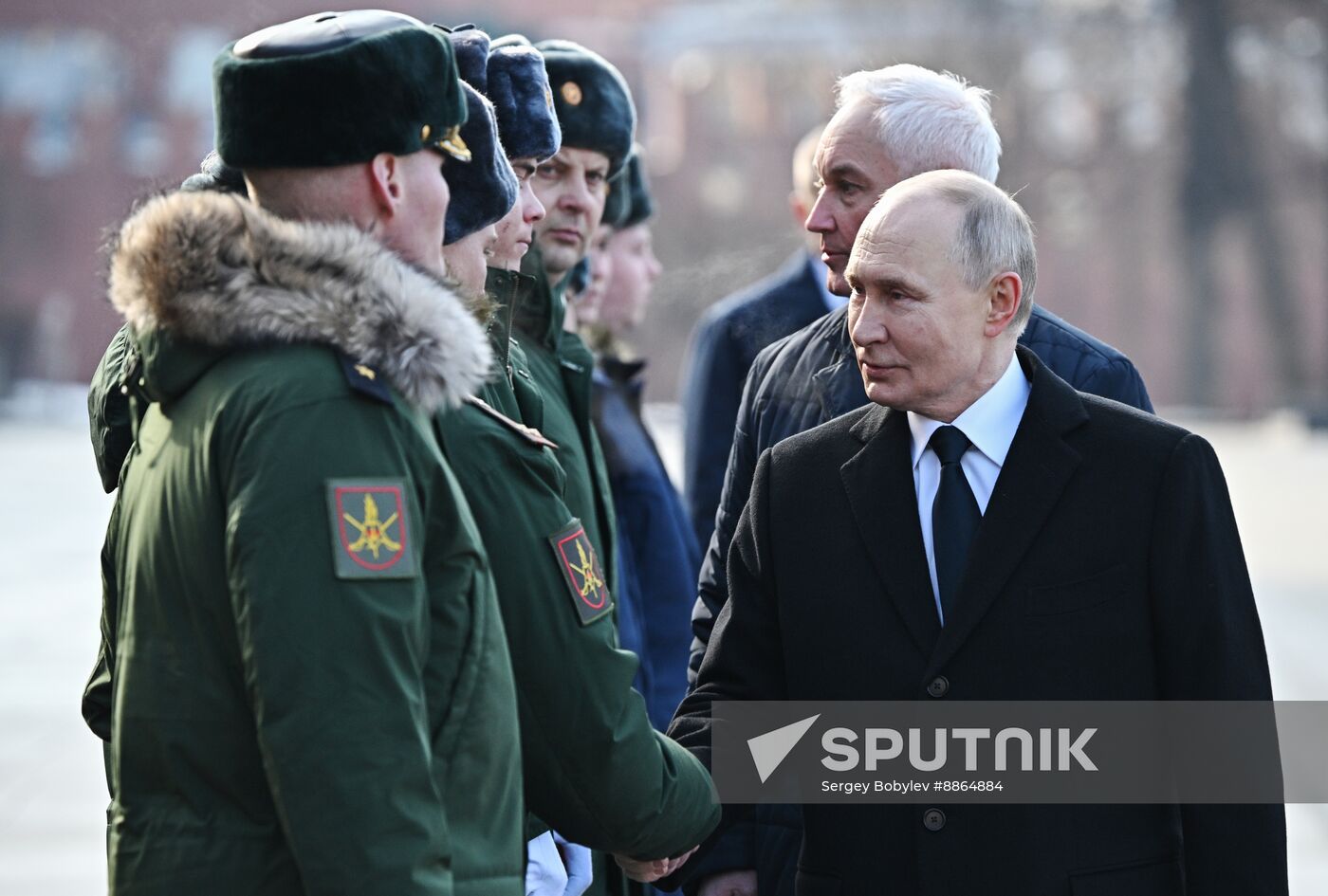 Russia Putin Fatherland Defender Day