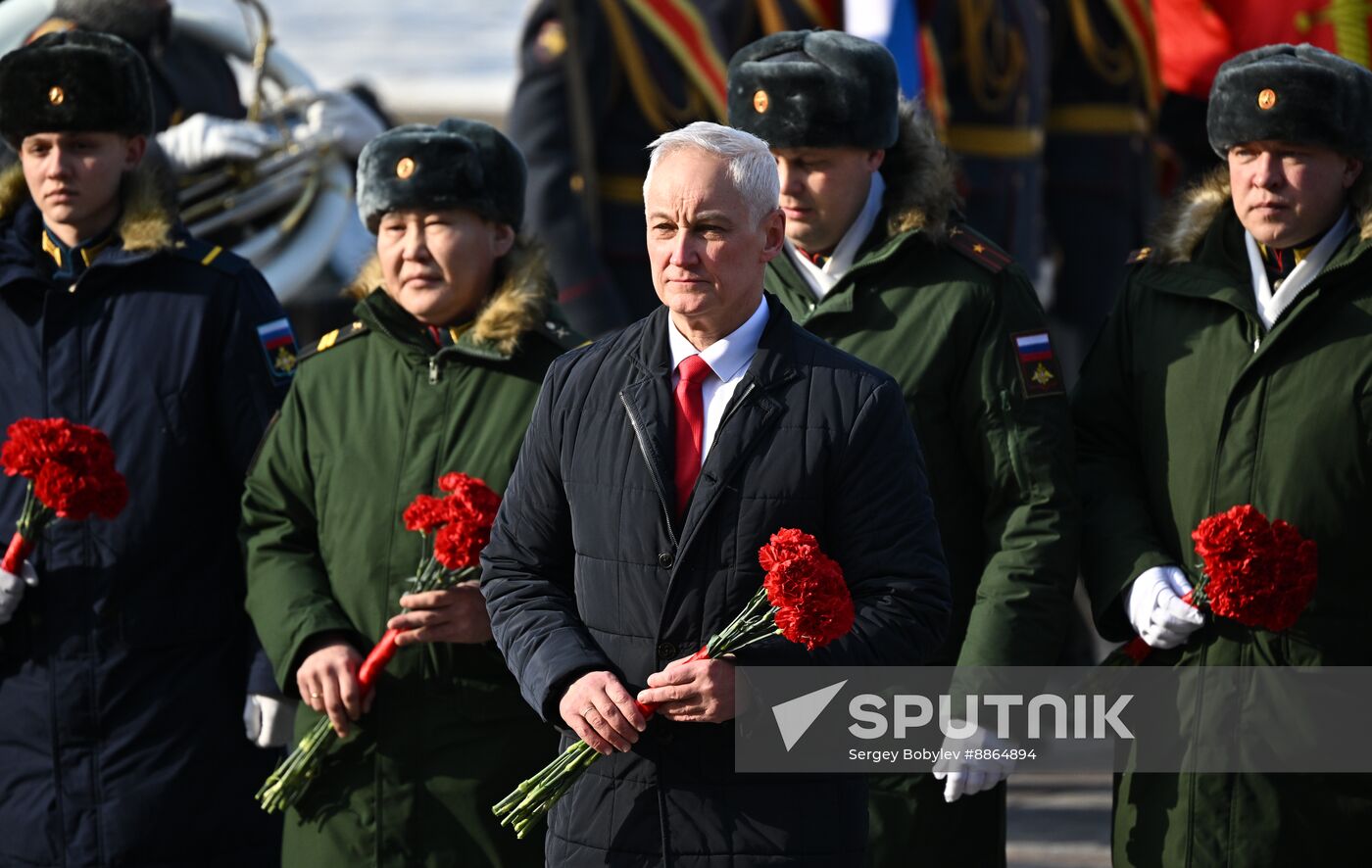 Russia Putin Fatherland Defender Day