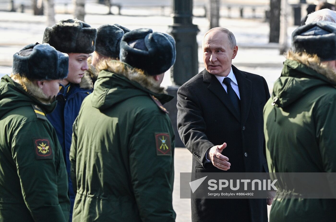 Russia Putin Fatherland Defender Day