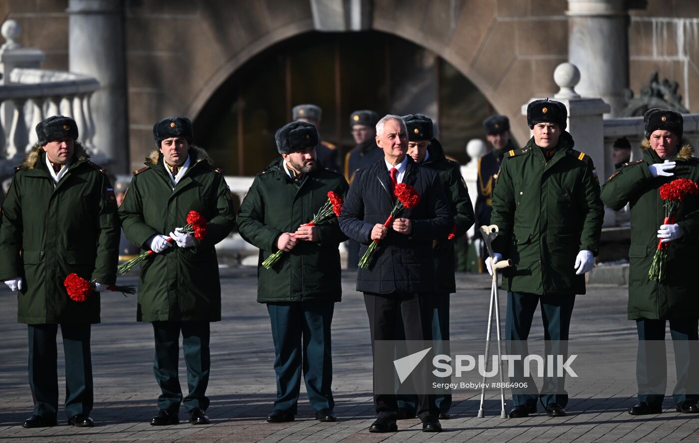 Russia Putin Fatherland Defender Day