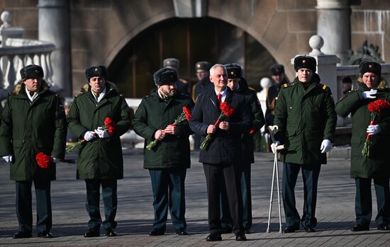 Russia Putin Fatherland Defender Day