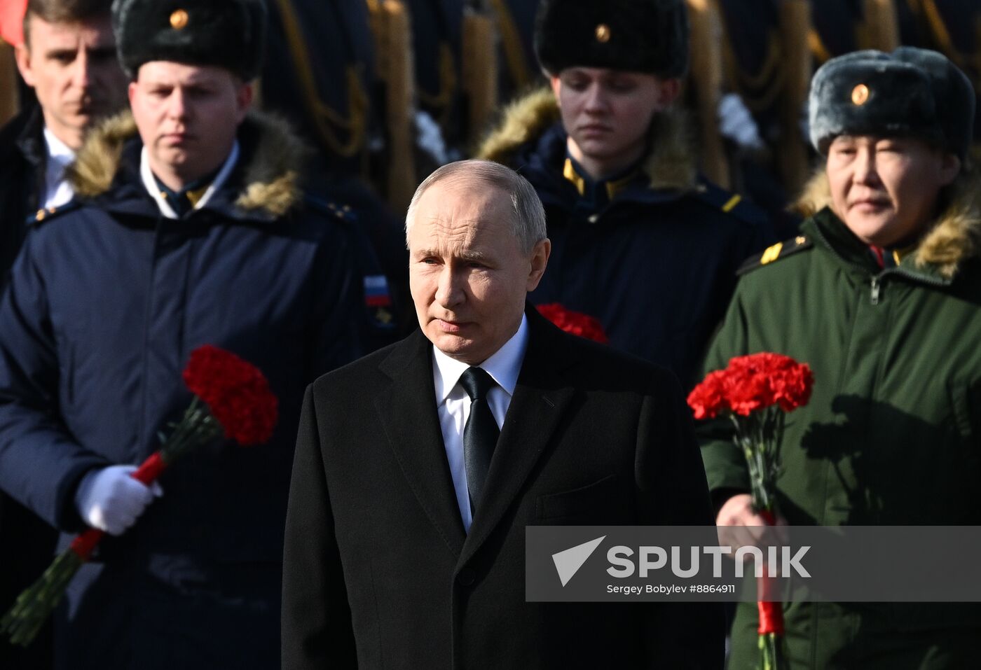 Russia Putin Fatherland Defender Day