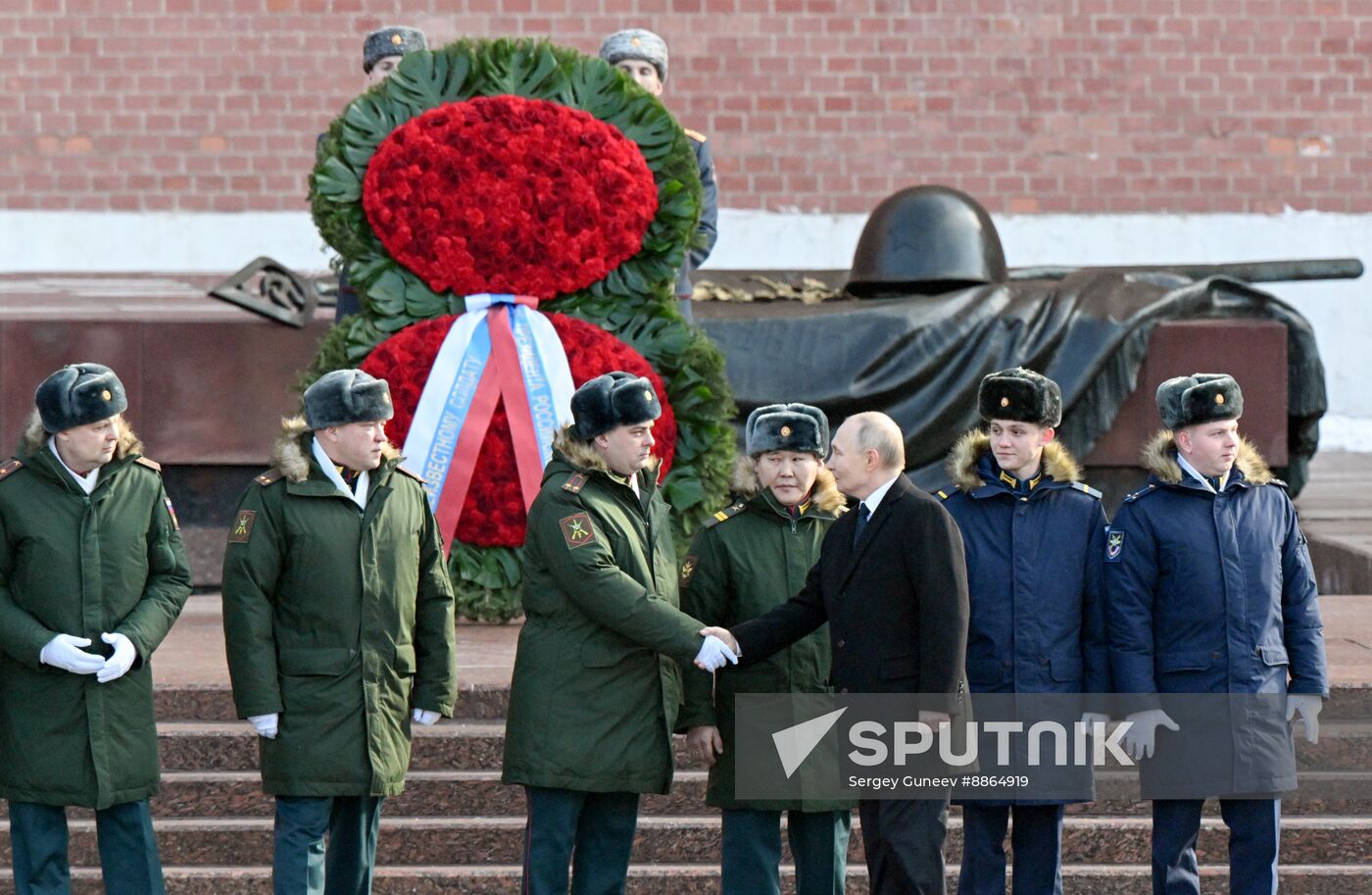 Russia Putin Fatherland Defender Day