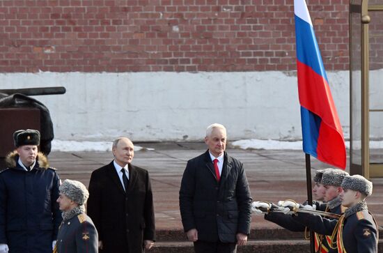 Russia Putin Fatherland Defender Day