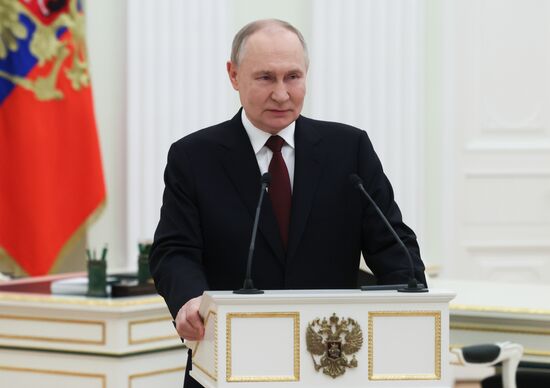 Russia Putin State Awards Presentation