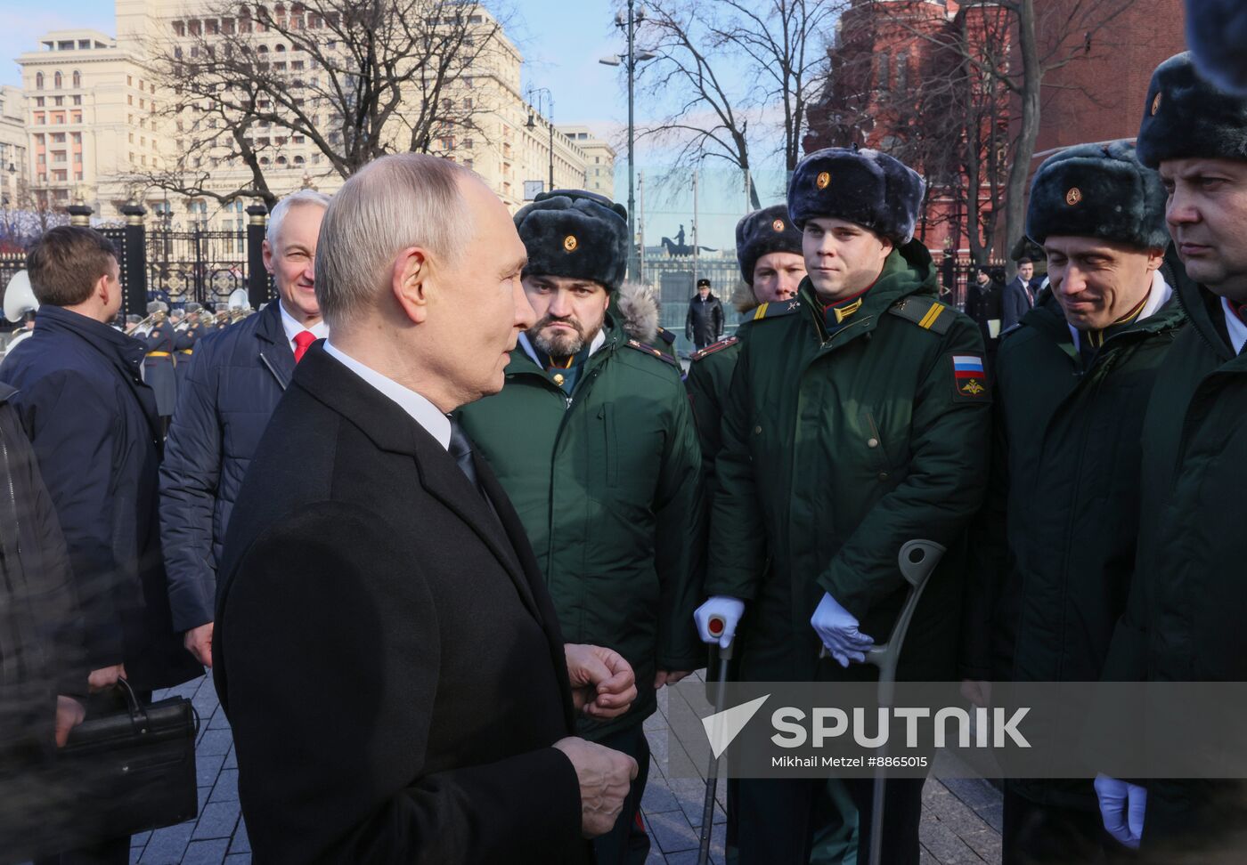 Russia Putin Fatherland Defender Day