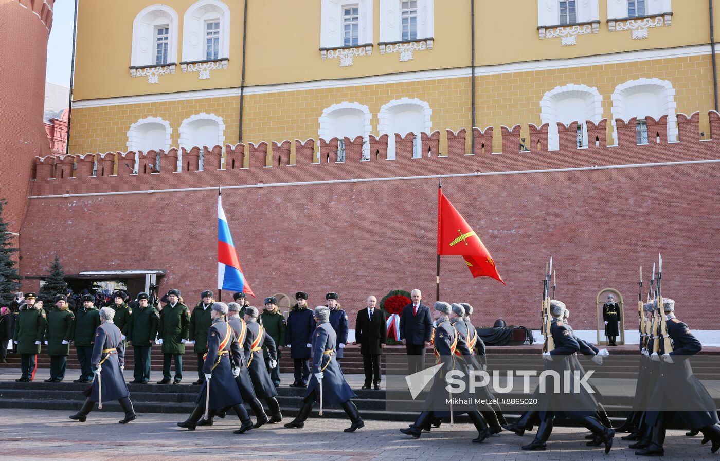 Russia Putin Fatherland Defender Day