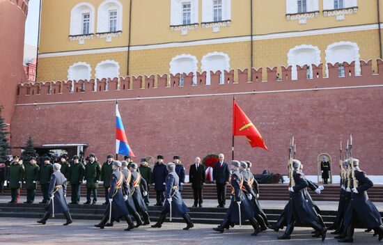 Russia Putin Fatherland Defender Day