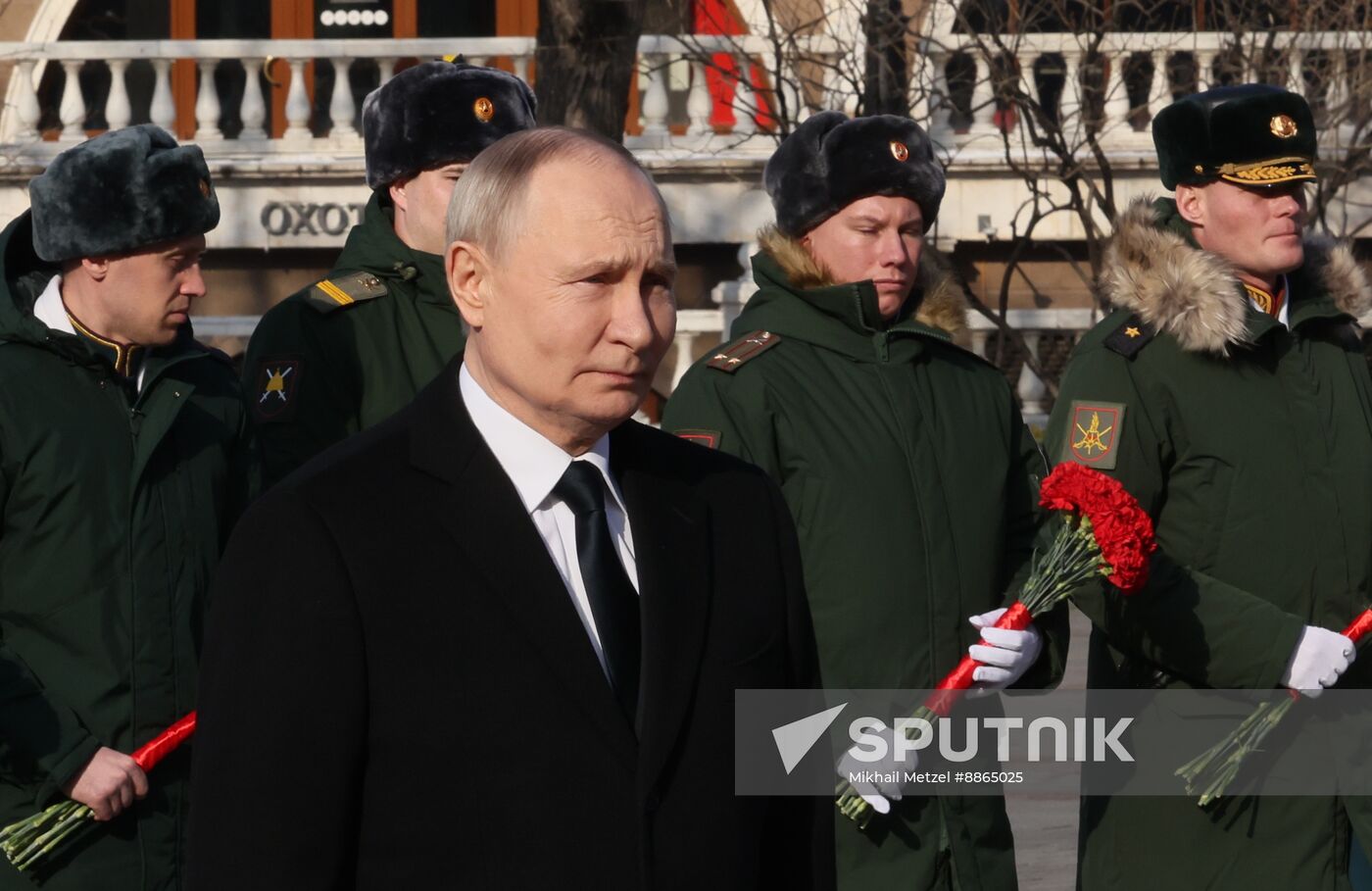 Russia Putin Fatherland Defender Day