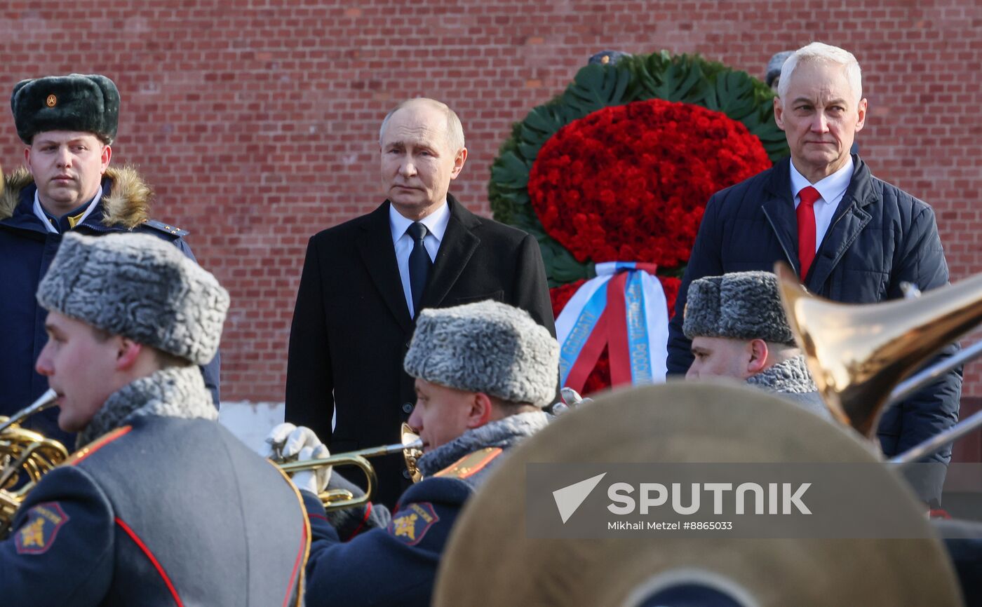 Russia Putin Fatherland Defender Day