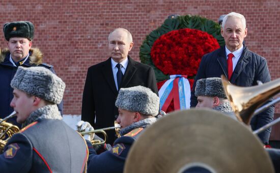 Russia Putin Fatherland Defender Day