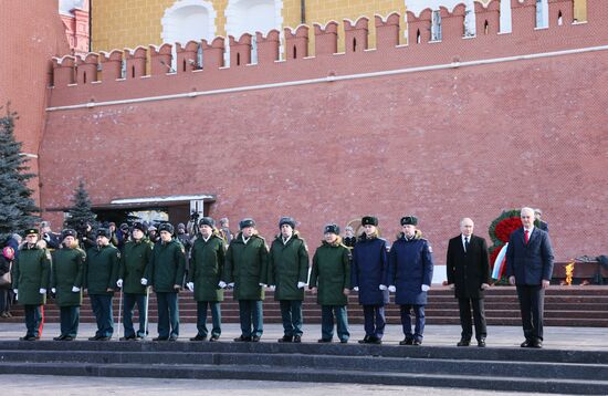 Russia Putin Fatherland Defender Day