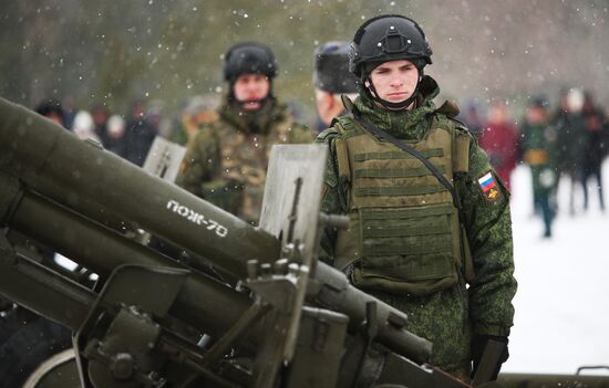 Russia Fatherland Defender Day