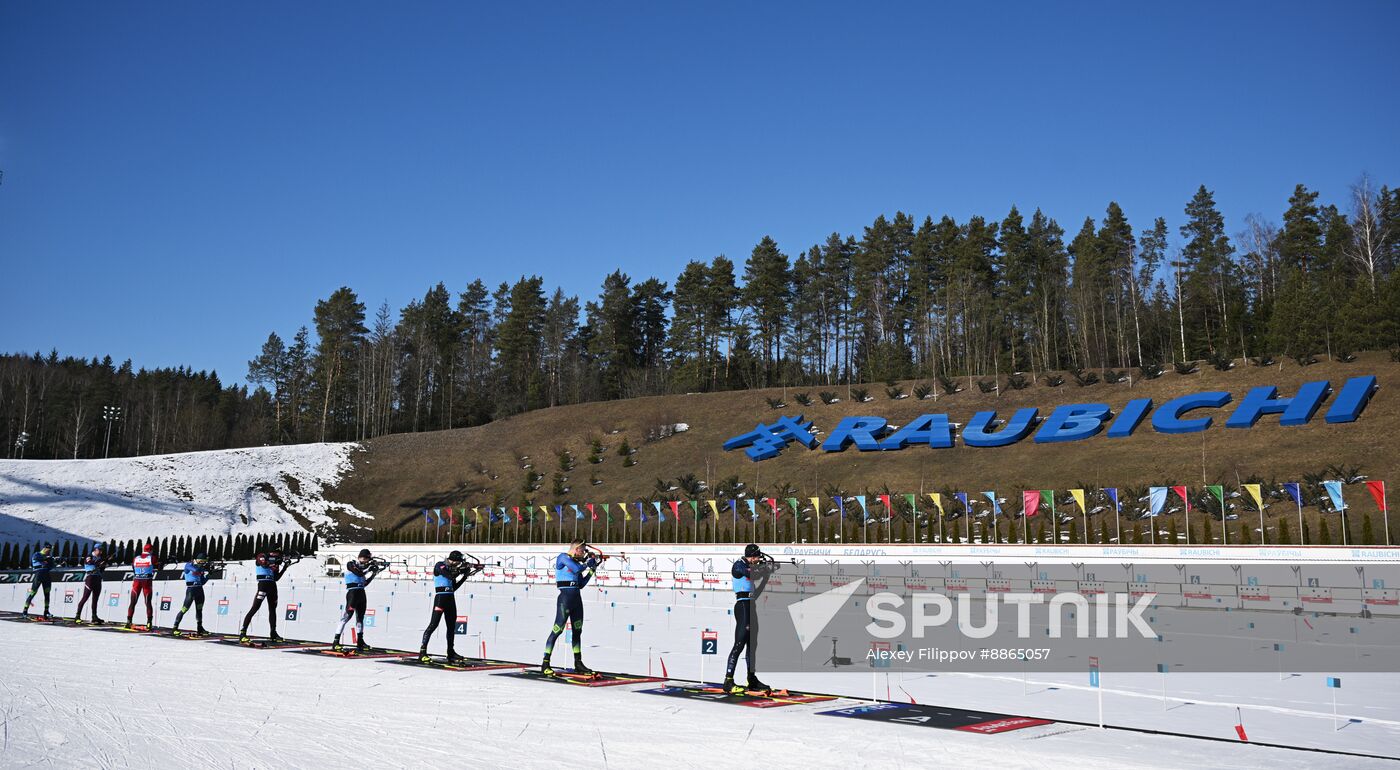 Belarus Biathlon Strongest Cup Men Mass Start