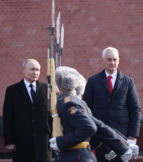 Russia Putin Fatherland Defender Day