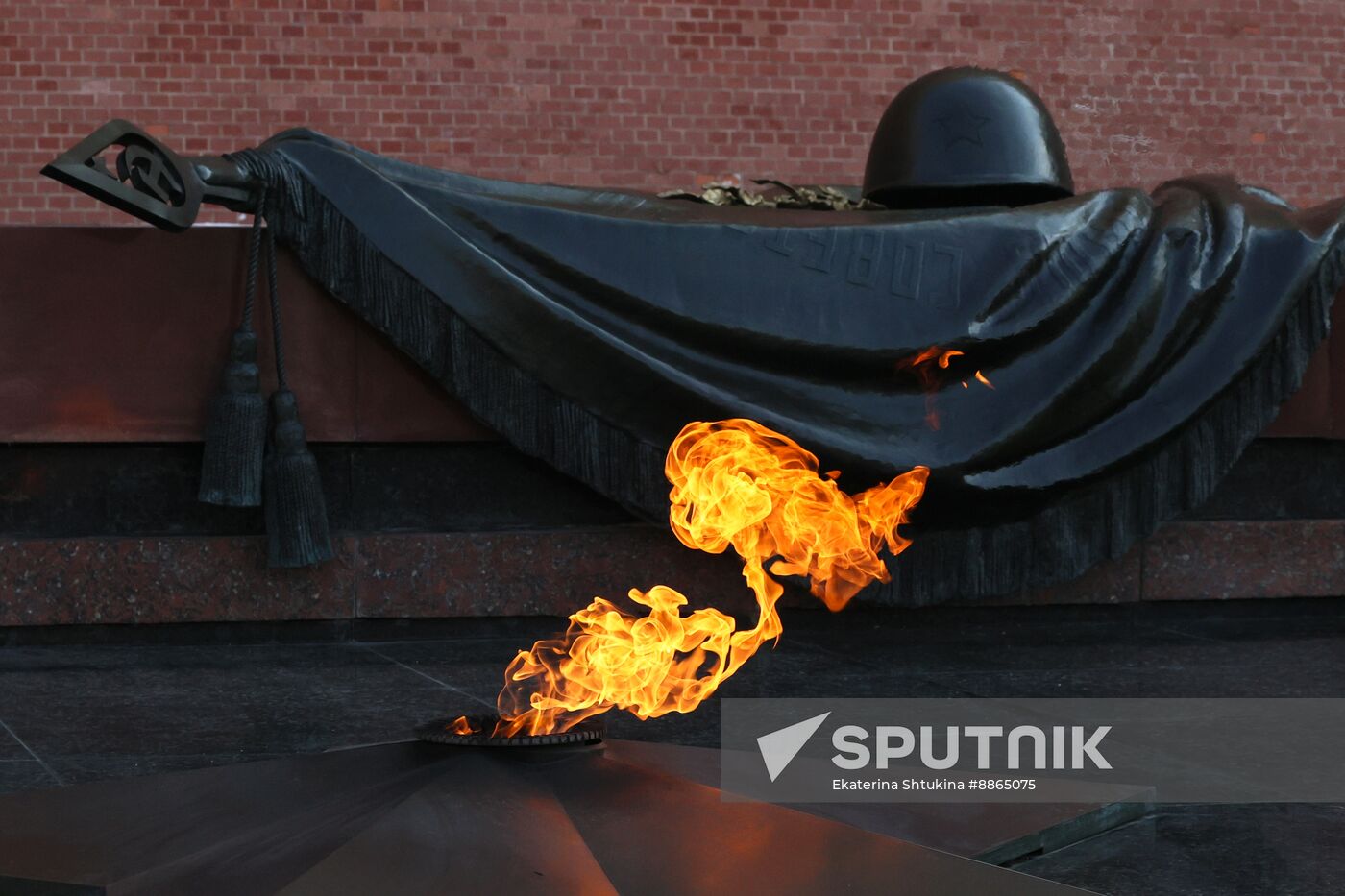 Russia Medvedev Fatherland Defender Day