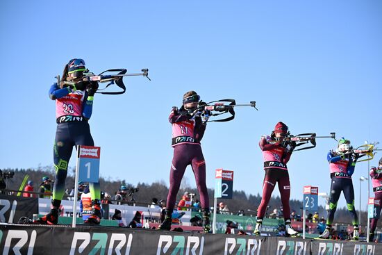 Belarus Biathlon Strongest Cup Women Mass Start