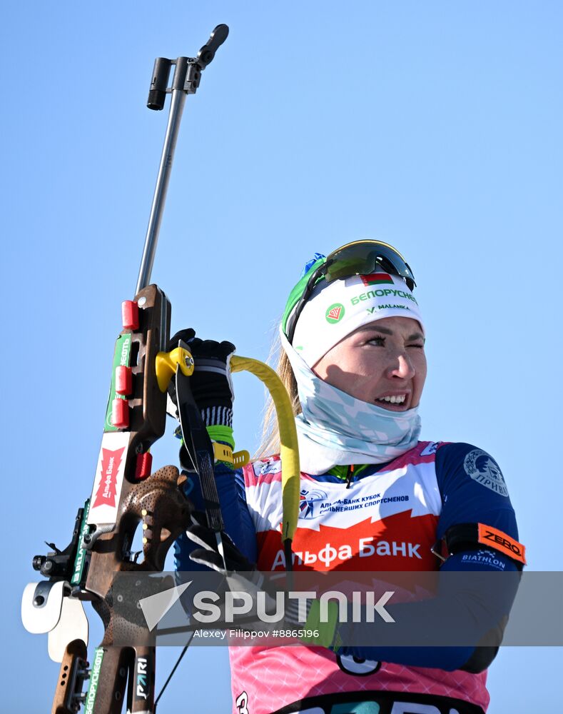 Belarus Biathlon Strongest Cup Women Mass Start