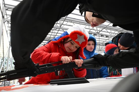 Russia Fatherland Defender Day