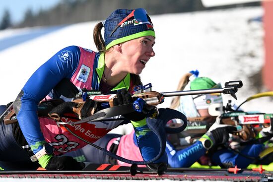 Belarus Biathlon Strongest Cup Women Mass Start