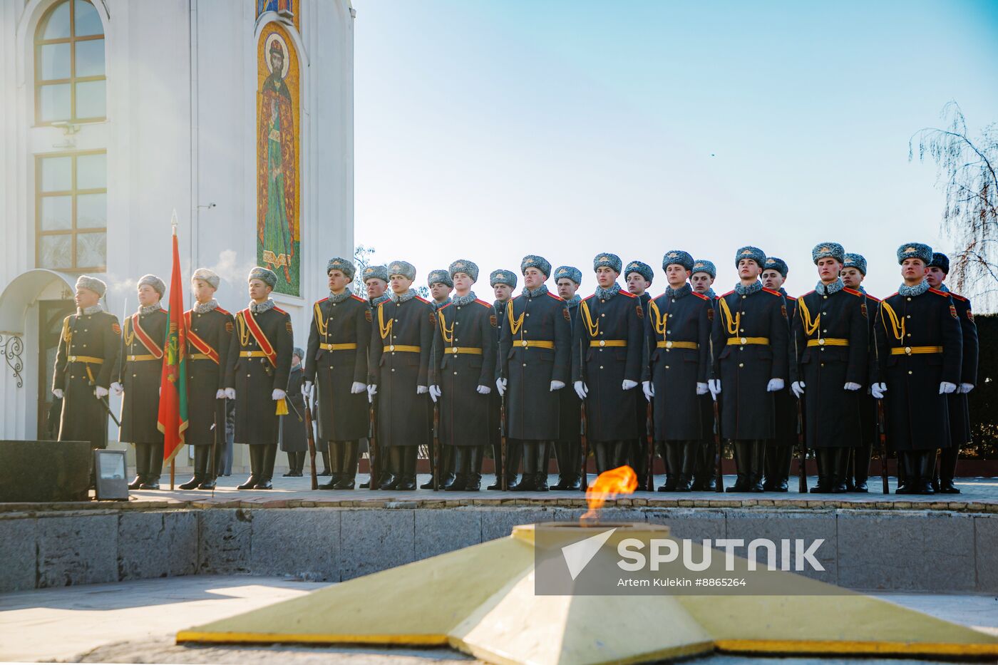 Russia Fatherland Defender Day