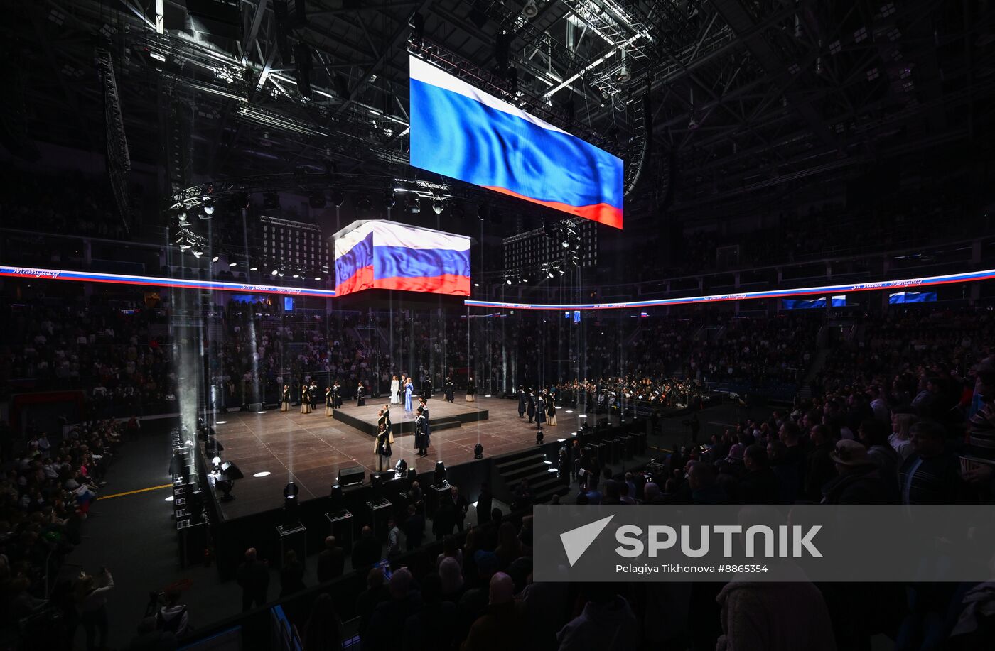 Russia Fatherland Defender Day Concert