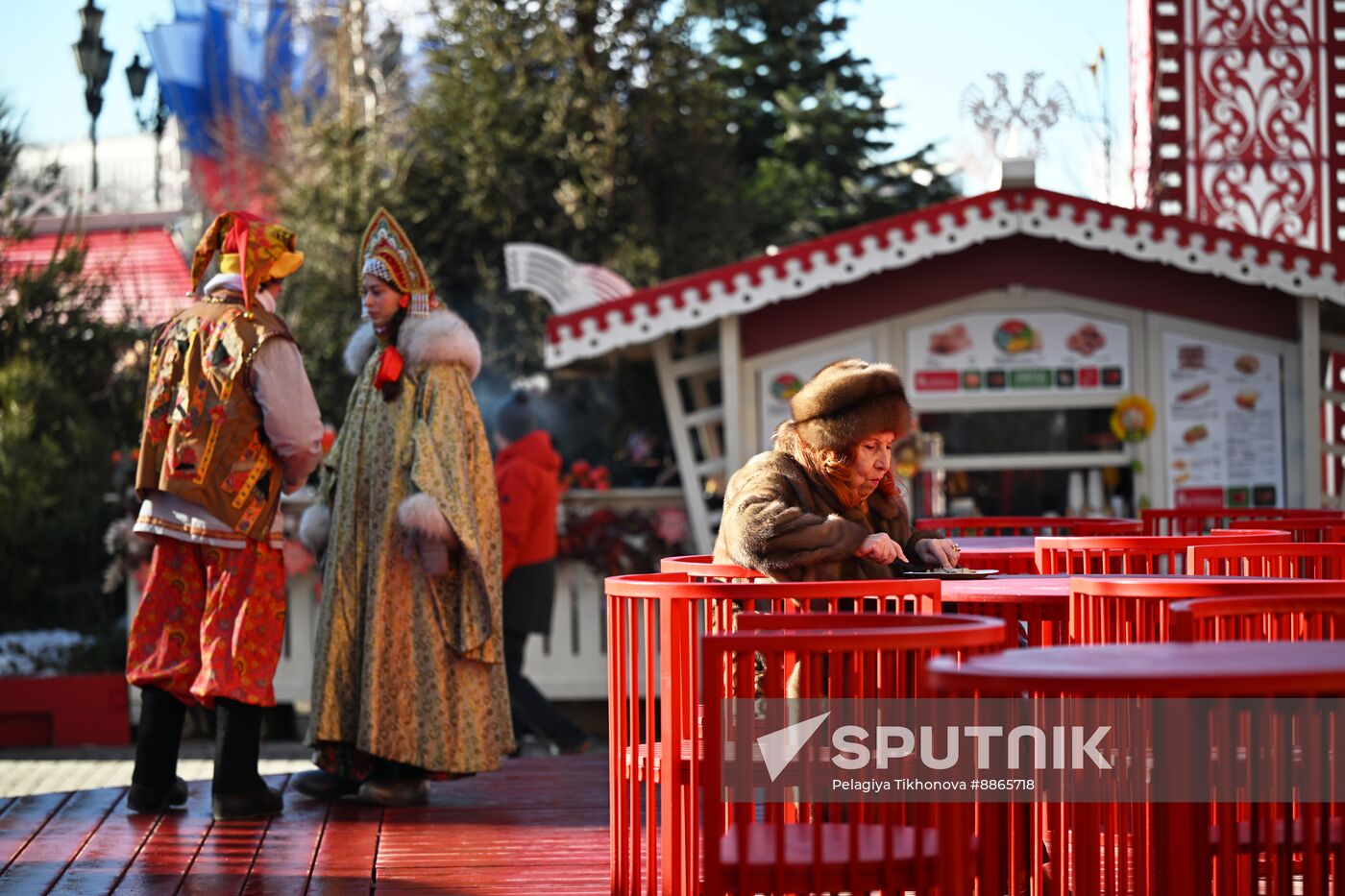 Russia Maslenitsa Celebration