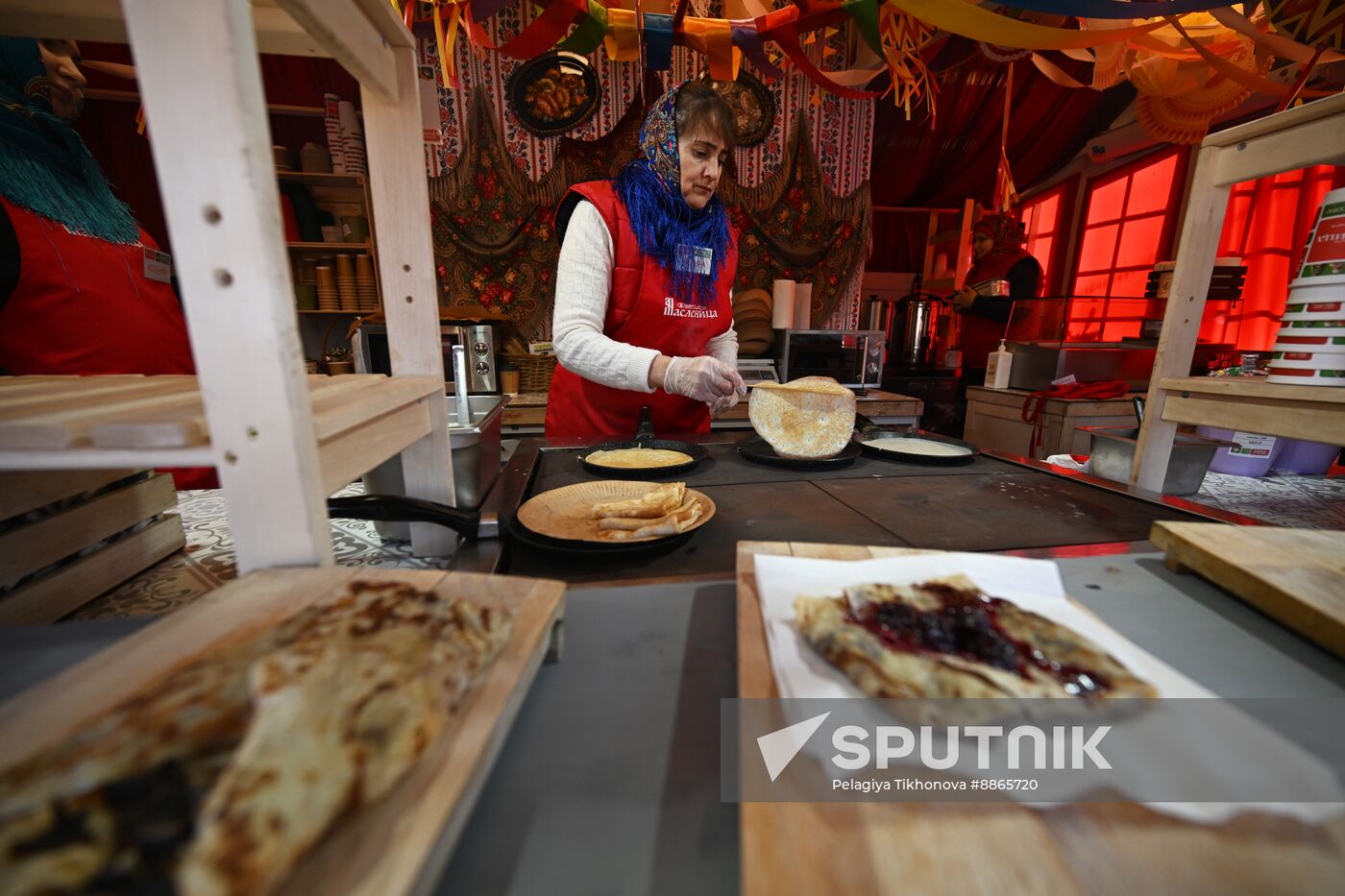 Russia Maslenitsa Celebration