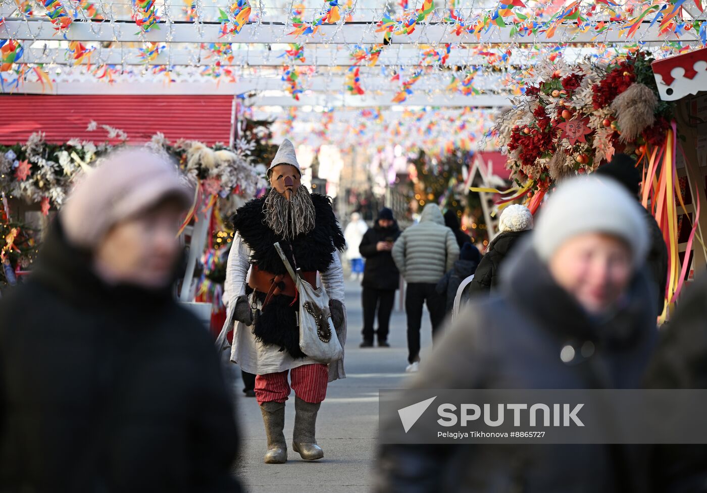 Russia Maslenitsa Celebration