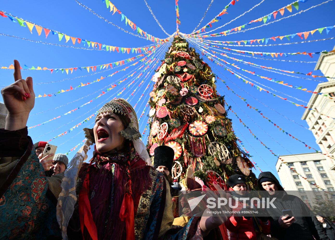 Russia Maslenitsa Celebration